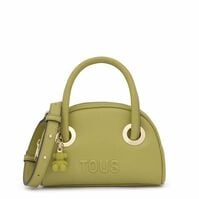 Bolso Bowling Pequeño Tous Poppy Verde   Bolso Bowling Pequeño Tous Poppy Verde   0